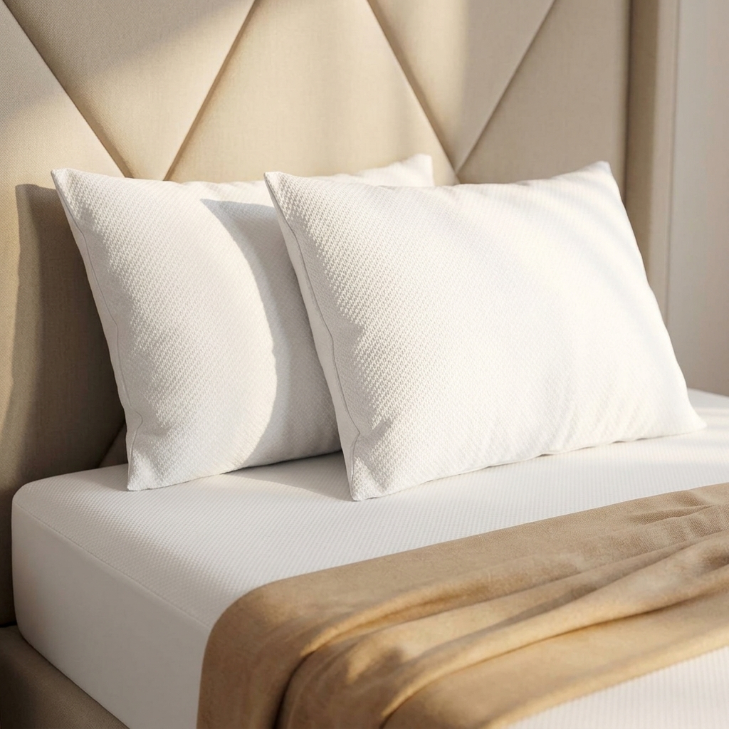 Luna Soft Sessiz Sıvı Geçirmez Jakarlı Yastık Alezi